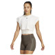 Adidas Γυναικεία αμάνικη μπλούζα Power Boxy French Terry 3-Stripes Tank Top
